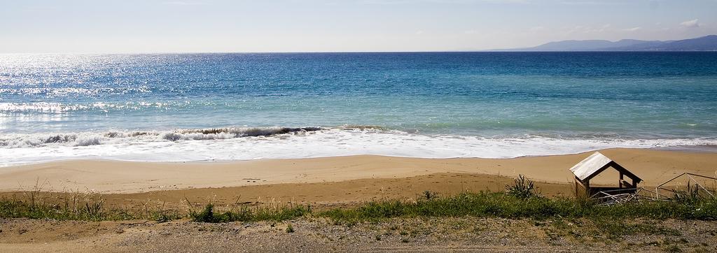 Aquavisionaire Beach Front Villa Линдос Экстерьер фото